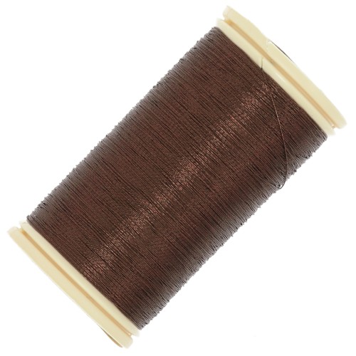 Au Chinois Metallic embroidery thread n°40 - Bronze (145) x100m