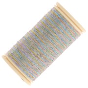 Au Chinois Metallic embroidery thread n°40 - Harlequin (182) x100m|raw }}