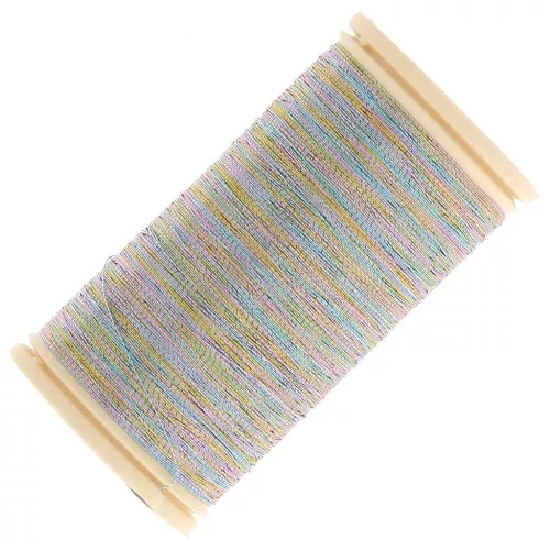 Au Chinois Metallic embroidery thread n°40 - Harlequin (182) x100m