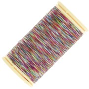 Au Chinois Metallic embroidery thread n°40 - Tutti Frutti (205) x100m