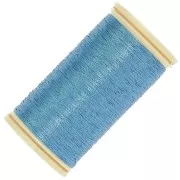 Au Chinois Metallic embroidery thread n°40 - Ocean Blue (222) x100m