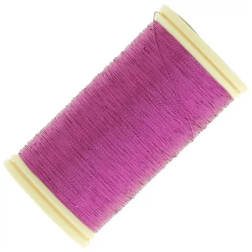 Au Chinois Metallic embroidery thread n°40 - Fuchsia (235) x100m