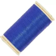 Au Chinois Metallic embroidery thread n°40 - Hard Blue (240) x100m
