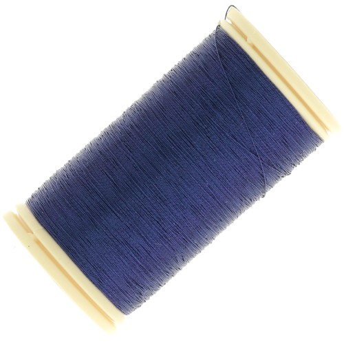 Au Chinois Metallic embroidery thread n°40 - Navy (265) x100m