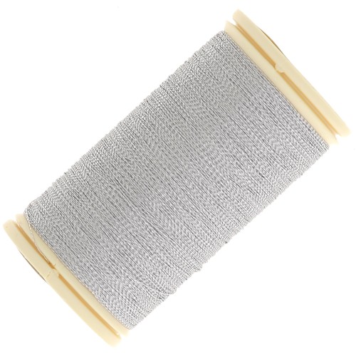 Au Chinois Metallic embroidery thread n°40 - Flocon (322) x100m