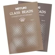 Beads - Sample Card Miyuki Rocailles 15/0 et 2 Cut (Hexagon) Vol.1 et Vol.2 Sample Card Miyuki Rocailles 15/0 et 2 Cut (Hexagon) Vol.1 et Vol.2
