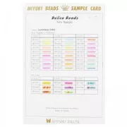 Miyuki Delica 11/0 Color Chart - Luminous (No. 897)