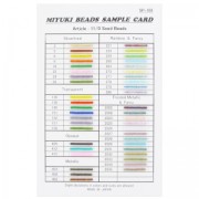 Sample Card Miyuki Rocailles 11/0