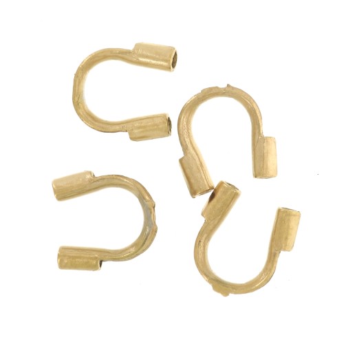 0.6mm 304L stainless steel Wire guardians - Gold x10