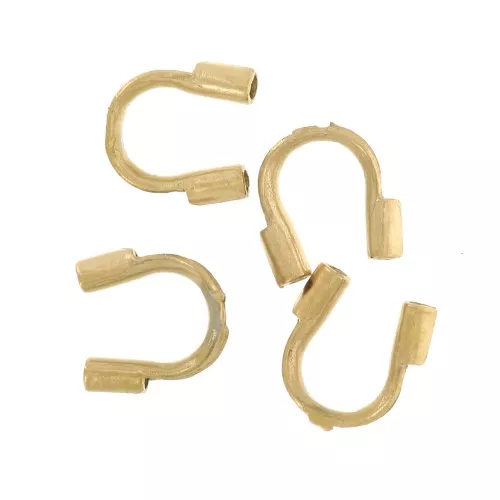 0.6mm 304L stainless steel Wire guardians - Gold x10