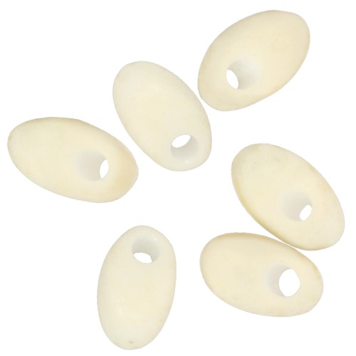 4x7mm Miyuki Long Magatama LMA-2021 - Opaque Cream Mat x10g