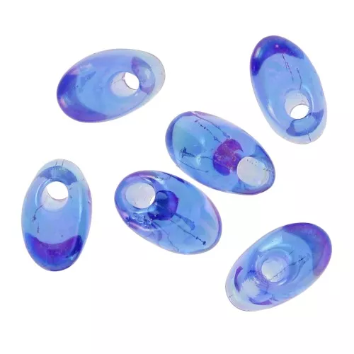 4x7mm Miyuki Long Magatama LMA-261 - Transparent Sapphire AB x10g