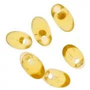 4x7mm Miyuki Long Magatama LMA-132 - Transparent Light Topaz x10g