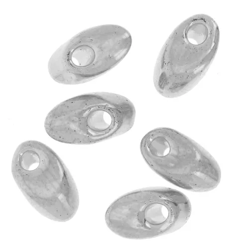 4x7mm Miyuki Long Magatama LMA-194 - Palladium Plated x5g