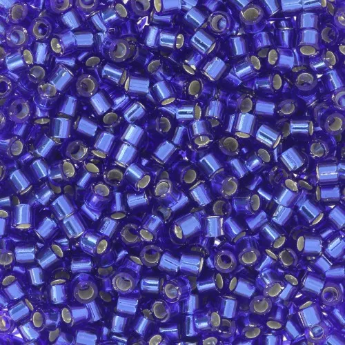 Miyuki Delica 10/0 DBM0047 - Silver Lined Cobalt x8g