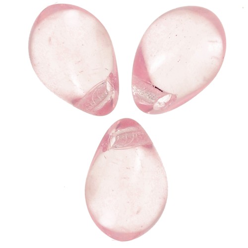 5x7mm Drops - Light rose x25