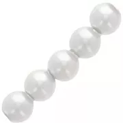Perles nacrées PureCrystal 5810 12 mm - Crystal Moonlight Pearl x4