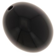 14x11mm Opaque resin olive beads - Black x6|raw }}