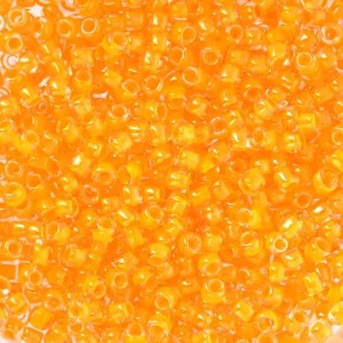 Toho Seed beads 11/0 TO11R801 - Luminous Neon Tangerine x8g