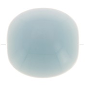 16mm Flat beads - rounded square - opaque resin - Smoked blue x5|raw }}