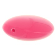 16mm Flat beads - rounded square - opaque resin - Candy Pink x5