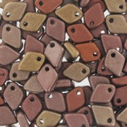 Dragon Scale Bead 1.5x5 mm Bronze Mix x5g|raw }}