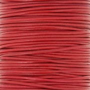 1mm European leather cord - Red x1m|raw }}