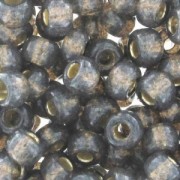 Rocaille Miyuki Duracoat 8/0 4251 - Dyed Smoke Gray Silverline x8g|raw }}