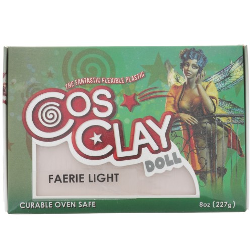 Cosclay Doll polymer clay - Soft - Faerie Light x227g