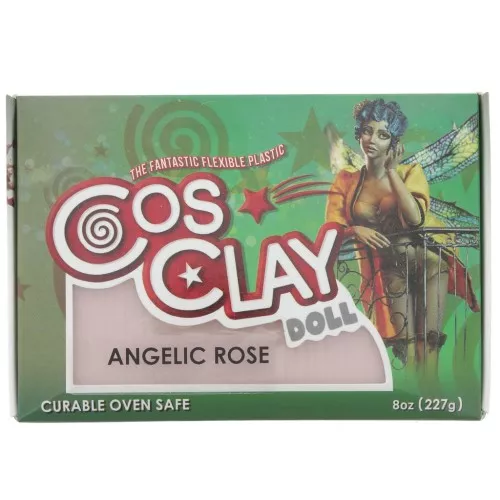 Cosclay Doll polymer clay - Soft - Angelic Rose Lite x227g