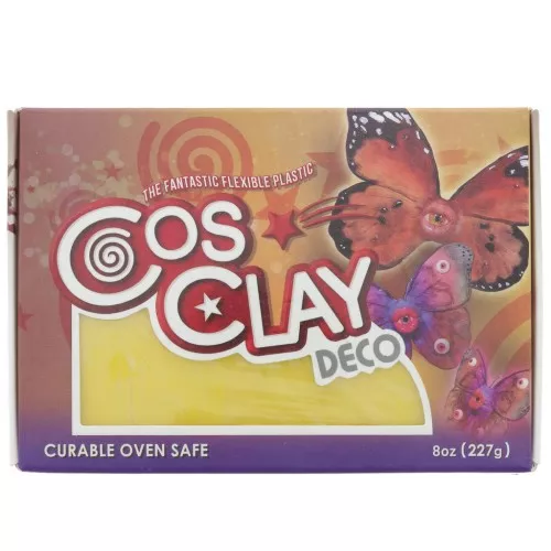 Cosclay Deco polymer clay - Yellow x227g