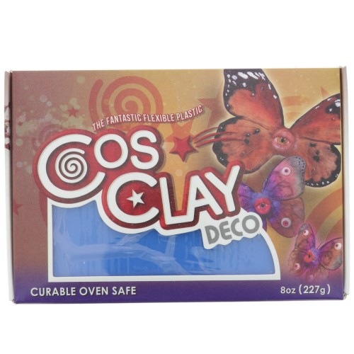 Cosclay Deco polymer clay - Blue x227g
