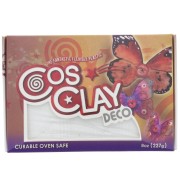 Cosclay Deco polymer clay - White x227g