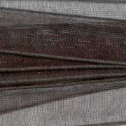 Organza ribbon  13mm Black x 3m