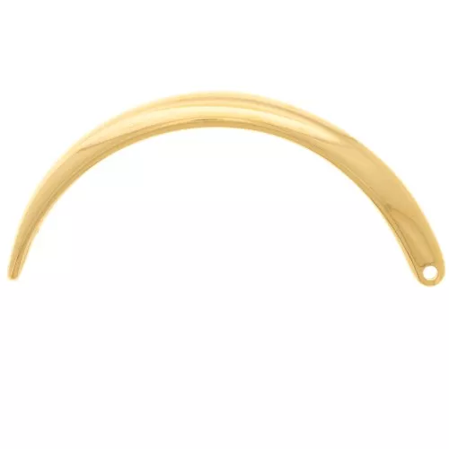 Design spacer for 70x8.5 mm bracelet - Fine gold plated x1