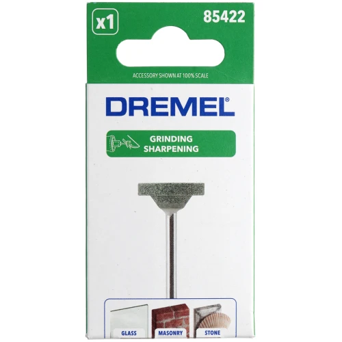 19mm Silicon carbide abrasive wheel - Dremel - medium grit x1