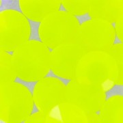 Round Cabochon 8mm neon yellow x20