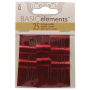 Beading needles n°12 - Steel x25