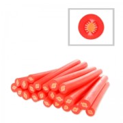 Polymer clay cane 5x50mm Tomato|raw }}