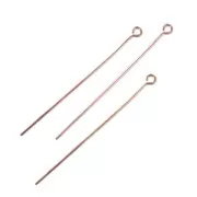 Clou tête ronde 50x0.7mm rose gold tonex10