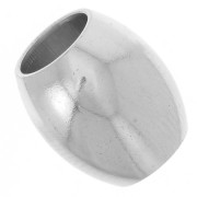 11x10mm 304L stainless steel large hole Olive beads x5|raw }}