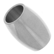 9x6.5mm 304L stainless steel large hole Olive beads x5|raw }}