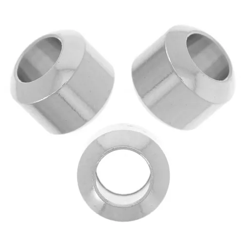 6x5mm 304L stainless steel Tube beads x5