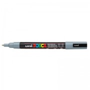 Marker Posca bullet tip fine 1.3 mm Grey|raw }}