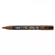 Marker Posca bullet tip fine 1.3 mm brown