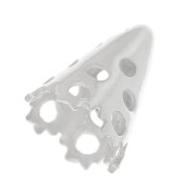 PureCrystal 925 Sterling Silver Pendants holder for 6000 15x7.5mm|raw }}