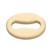 Oval Clips 5.5x4 mm - Gold filled (Laminated Gold) x10