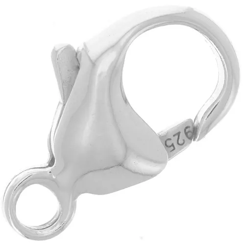 16 mm Lobster Clasp - 925 Sterling Silver x1