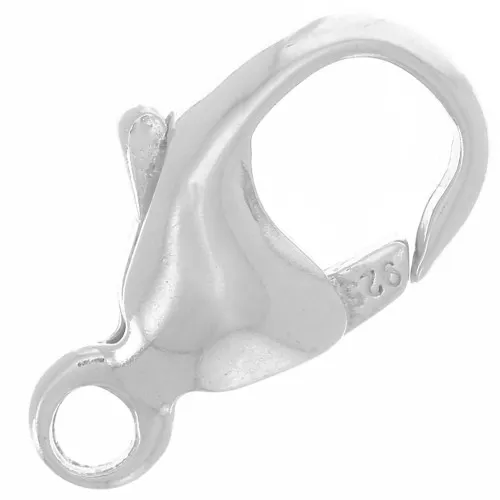 11mm 925 Sterling Silver Lobster Clasp x1