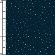 Fabric Batiste Graphik - Atelier Brunette - Sparkle Midnight Blue x10cm